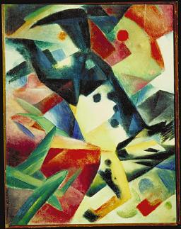 Painting by Franz Marc